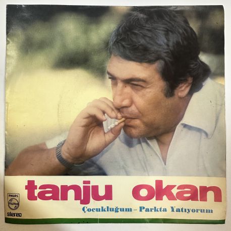 TANJU OKAN - PARKTA YATIYORUM / ÇOCUKLUĞUM 45'LİK PLAK