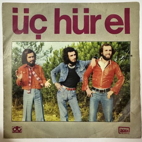 ÜÇ HÜREL - AĞLARSA ANAM AĞLAR / KARA YAZI 45'LİK PLAK