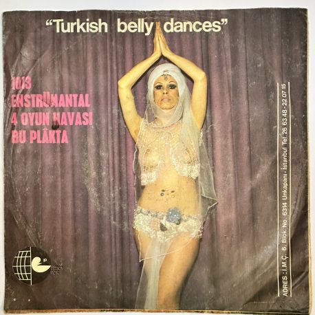 ENSTRÜMANTAL OYUN HAVALARI - TURKISH BELLY DANCES 45'LİK PLAK