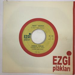 TÜLAY GERMAN - BURÇAK TARLASI / MECNUNUM LEYLAMI GÖRDÜM 45'LİK PLAK