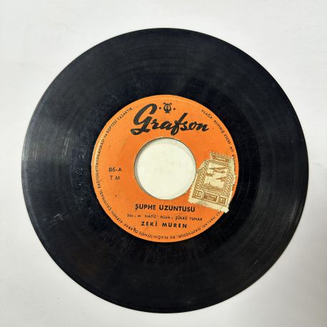 ZEKİ MÜREN - ŞÜPHE ÜZÜNTÜSÜ / BAHÇEDE MİŞMİŞ 45'LİK PLAK