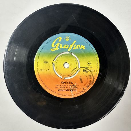 ZEKİ MÜREN - ÖPÜCÜK / EFENİN AŞKI 45'LİK PLAK