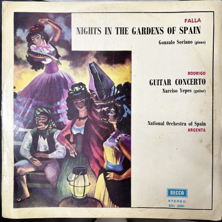 NIGHTS IN THE GARDENS OF SPAIN / GUITAR CONCERTO PLAK