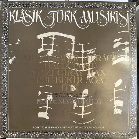 NEVZAD ATLIĞ - KLASİK TÜRK MUSİKİSİ PLAK