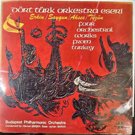 DÖRT TÜRK ORKESTRA ESERİ PLAK