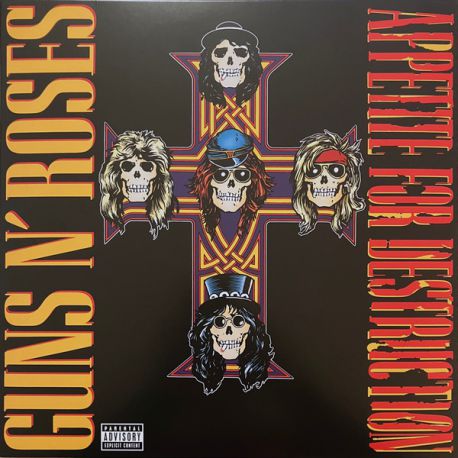 GUNS N' ROSES - APPETITE FOR DESTRUCTION PLAK