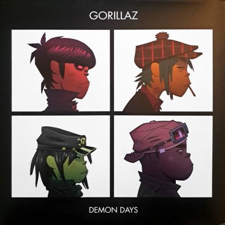 GORILLAZ - DEMON DAYS PLAK