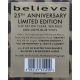 CHER - BELIEVE 25th ANNIVERSARY LIMITED EDITION BOX SET PLAK