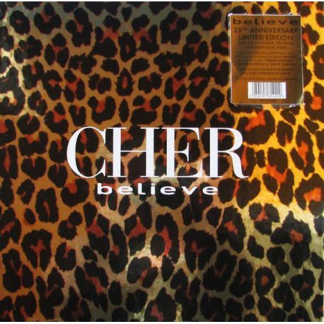 CHER - BELIEVE 25th ANNIVERSARY LIMITED EDITION BOX SET PLAK