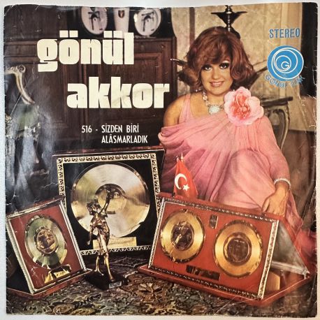 GÖNÜL AKKOR - SİZDEN BİRİ / ALASMARLADIK 45'LİK PLAK