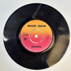 MUHACİR İBRAHİM - DİRİ TAVUK / SAMANLIKTA 45'LİK PLAK