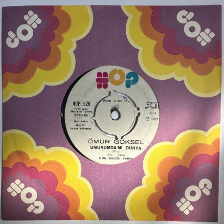 ÖMÜR GÖKSEL - UMURUMDA MI DÜNYA / GİTTİN GİDELİ 45'LİK PLAK