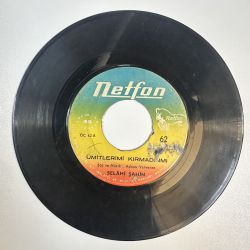 SELAMİ ŞAHİN - SABIR TAŞI / ÜMİTLERİMİ KIRMADIN MI 45'LİK PLAK