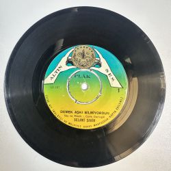 SELAMİ ŞAHİN - DEMEK AŞKI BİLMİYORDUN / HAYAT HİKAYEMİ KALBİME YAZDIM 45'LİK PLAK