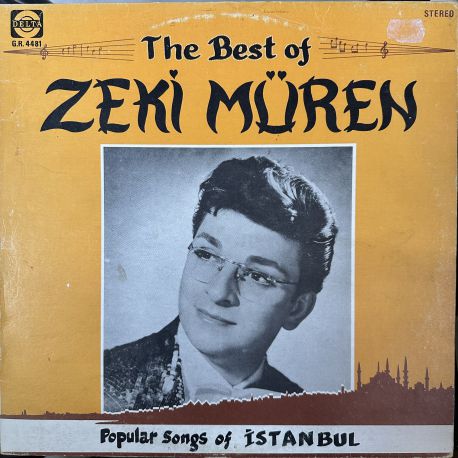 THE BEST OF ZEKİ MÜREN - POPULAR SONGS OF ISTANBUL PLAK