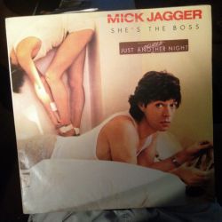 MICK JAGGER - SHE'S THE BOSS PLAK