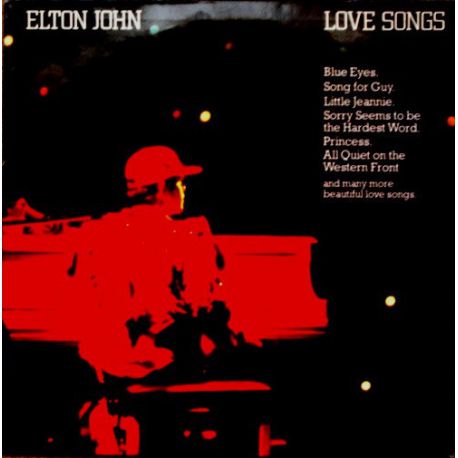 ELTON JOHN - LOVE SONGS PLAK