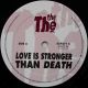 THE THE - LOVE IS STRONGER THAN DEATH PLAK
