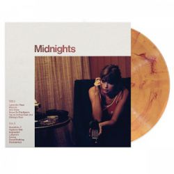 TAYLOR SWIFT - MIDNIGHTS (BLOOD MOON MARBLED) PLAK